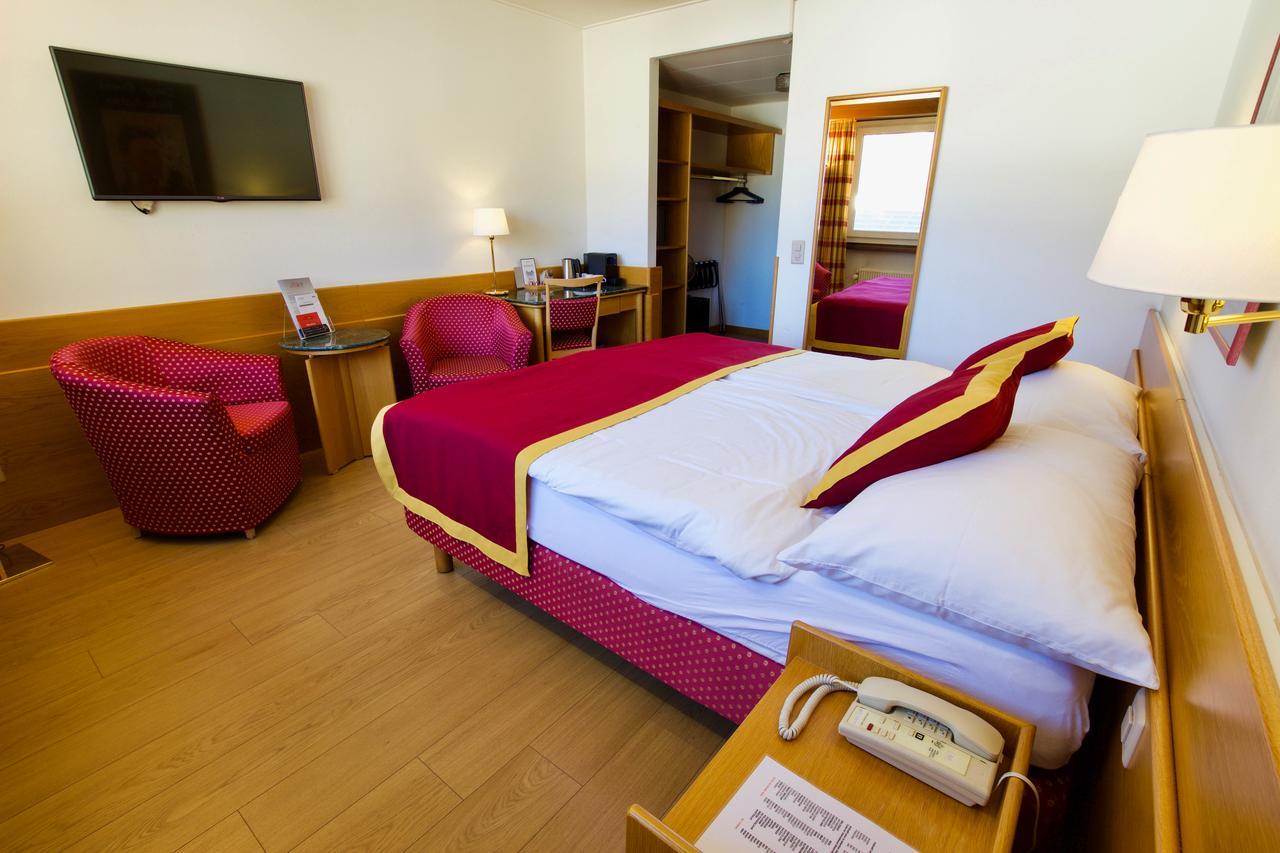 Hotel Du Rhone سيون المظهر الخارجي الصورة