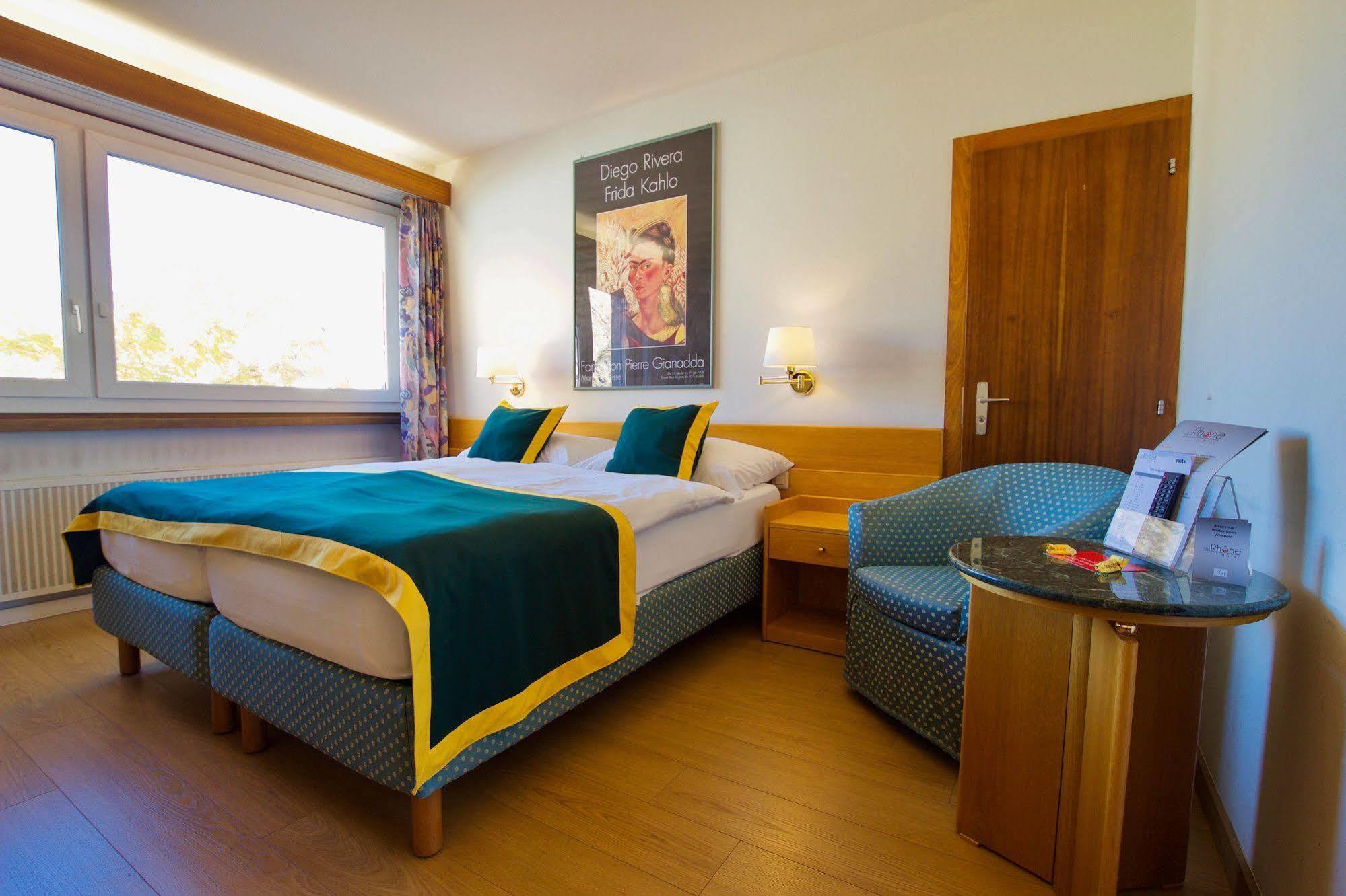 Hotel Du Rhone سيون المظهر الخارجي الصورة